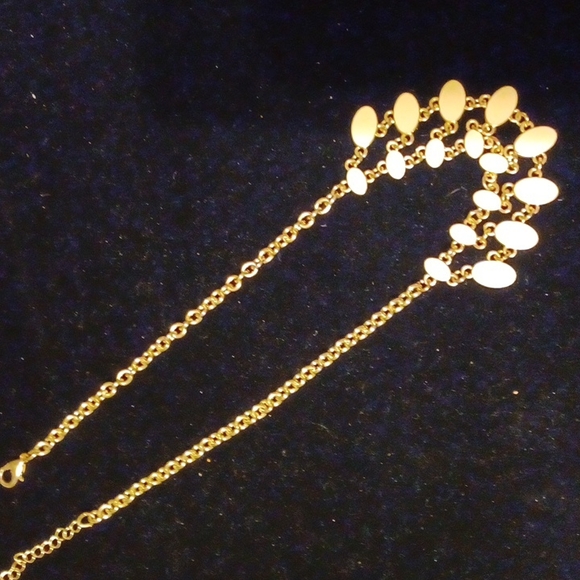 Reversible enamel necklace - Picture 3 of 3